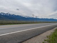 Rural Landscape Road in Colorado, USA