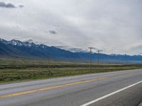 Rural Landscape Road in Colorado, USA