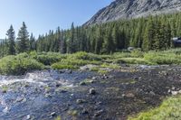 Colorado Wilderness Mountain Road Lake