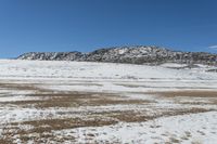 Colorado Winter Day: Denver Mountain Landscape