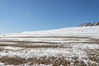 Colorado Winter Day: Denver Mountain Landscape