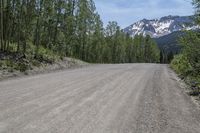 Colorado's Mountain Landscape: A Dirt Road Through Nature