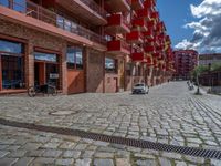 Colorful Courtyards with Brick Walls: Urban Design in Berlin