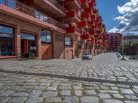 Colorful Courtyards with Brick Walls: Urban Design in Berlin