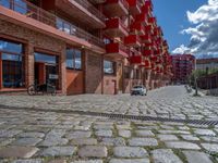 Colorful Courtyards with Brick Walls: Urban Design in Berlin