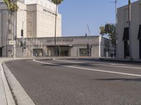 this is an image of a commercial street corner in the city of la jolla