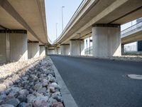 Concrete Bridge in Berlin, Germany