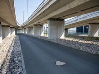 Concrete Bridge in Berlin, Germany