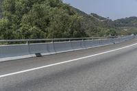 Concrete Bridge on Highway in Hong Kong, Asia