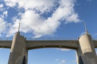 Concrete Bridge in Los Angeles, California, USA