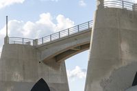 Concrete Bridge in Los Angeles, California, USA