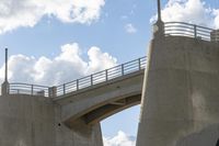 Concrete Bridge in Los Angeles, California, USA