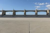 Concrete Bridge Over River - Urban Design 003