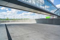 Concrete Bridge in Toronto, Canada