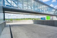 Concrete Bridge in Toronto, Canada