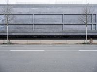 Concrete Building on the Road in Hannover