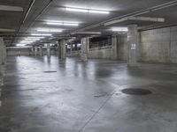 Concrete Buildings in Los Angeles, California, USA