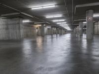 Concrete Buildings in Los Angeles, California, USA