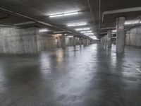 Concrete Buildings in Los Angeles, California, USA