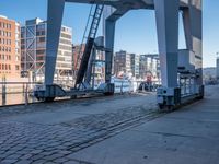 Concrete Jetty in Hamburg, Germany 002