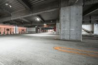 Concrete Parking Garage in the Daytime