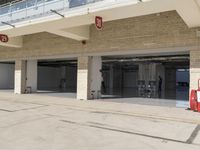 Concrete Parking Lot Building Structure