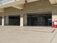 Concrete Parking Lot Building Structure