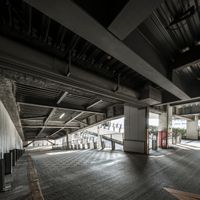 Concrete Parking Lot in Daylight