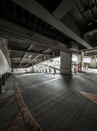 Concrete Parking Lot in Daylight