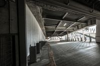 Concrete Parking Lot in Daylight