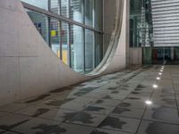 Concrete Road Under Artificial Light in Berlin