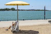 Concrete Road: Beachfront Vacation Spot