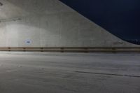 Concrete Road in San Francisco: Nighttime Illumination