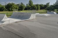 Concrete Road in Toronto, Ontario, Canada 001