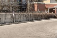 Concrete Street in Toronto: Daytime View with High Rise Building