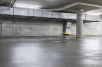 Concrete Wall and Floor: Illuminated by Artificial Light