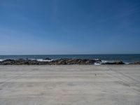 Concrete Wall in Porto: Europe's Coastal Line