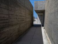 Concrete Wall in Porto, Europe: Casting Shadows