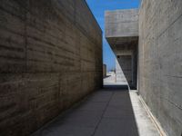 Concrete Wall in Porto, Europe: Casting Shadows