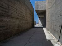 Concrete Wall in Porto, Europe: Casting Shadows