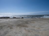 Concrete Wall in Porto's European Coastline