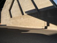 Concrete Walls under Clear Los Angeles Skies