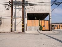 Concrete Walls Line Los Angeles Roads in USA