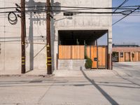 Concrete Walls Line Los Angeles Roads in USA