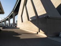 Concrete Walls and Underpasses in LA