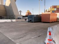 Container Shipments in Los Angeles Harbor: A Coastal View