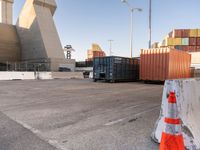 Container Shipments in Los Angeles Harbor: A Coastal View