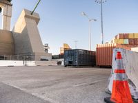 Container Shipments in Los Angeles Harbor: A Coastal View