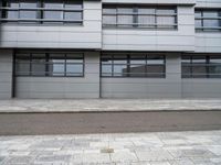 Contemporary Buildings and Grey Asphalt Roads