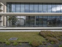 Contemporary Facade with Large Windows in Lisbon